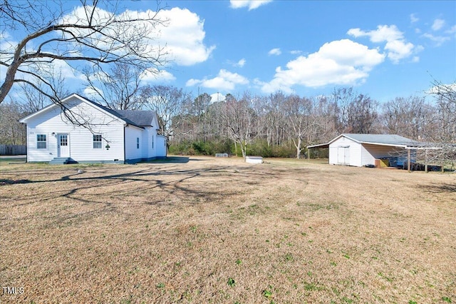 view of yard