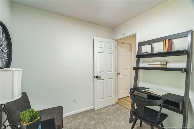 5802 Lillie Dr, Durham, NC 27712 - office space with light colored carpet and baseboards