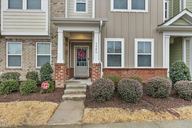 view of entrance to property