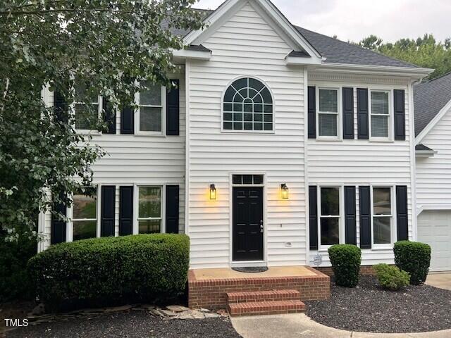 725 Littleleaf Ct, Holly Springs, NC 27540 - view of front of property featuring a garage