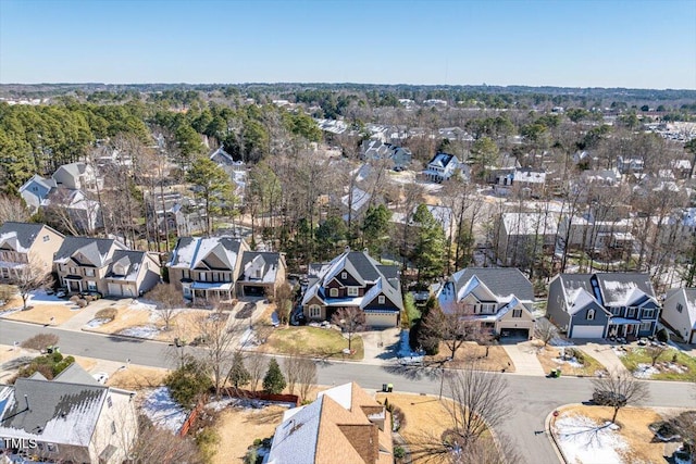 birds eye view of property featuring a residential view