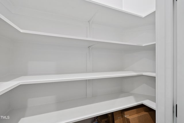 view of pantry