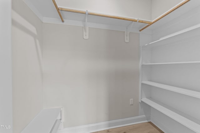 1400 Gathering Park Cir Unit 202, Cary, NC 27519 - walk in closet with wood finished floors