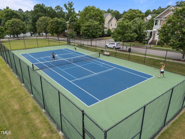 1400 Gathering Park Cir Unit 202, Cary, NC 27519 - view of tennis court with community basketball court