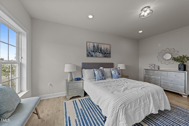 1400 Gathering Park Cir Unit 202, Cary, NC 27519 - bedroom with wood finished floors and recessed lighting