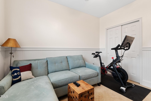 view of workout room