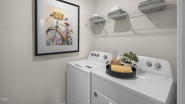414 Ivory Ln, Goldsboro, NC 27534 - washroom featuring washer and clothes dryer