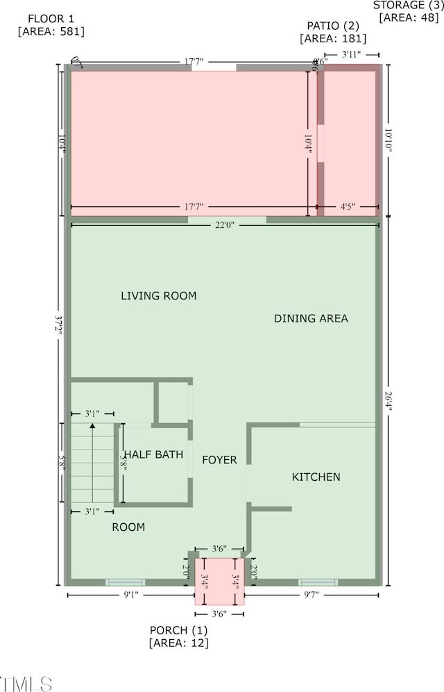 view of layout