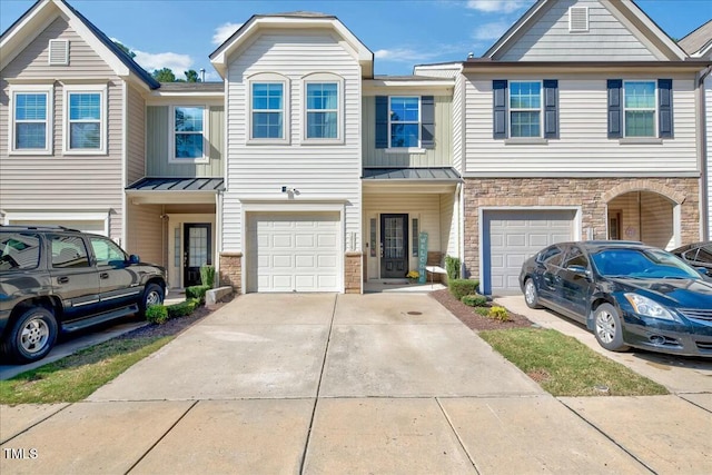 view of townhome / multi-family property