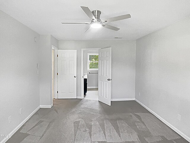 1599 Rogers Pointe Ln, Creedmoor, NC 27522 - spare room with ceiling fan and baseboards