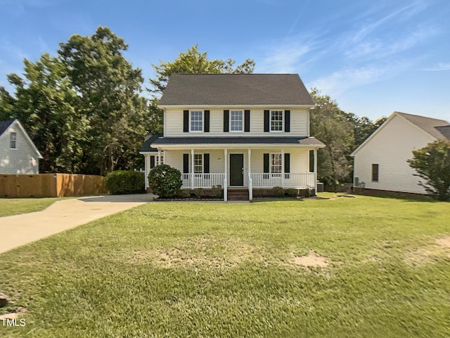 1599 Rogers Pointe Ln, Creedmoor, NC 27522 - colonial-style house with a porch