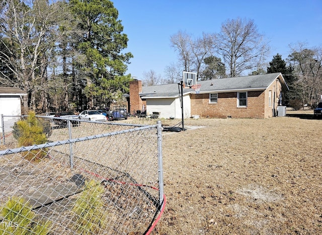 view of front of home featuring cooling unit