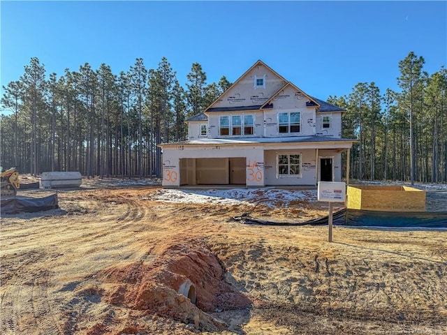 view of property under construction