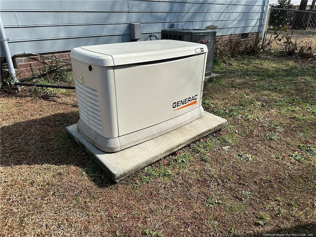 exterior details with cooling unit