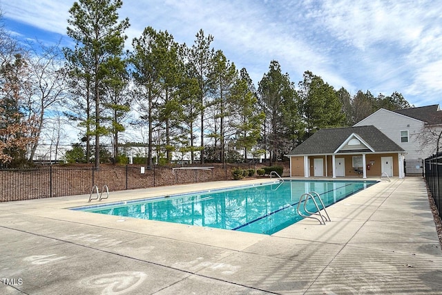 104 Mainline Station Dr, Durham, NC 27560 - community pool with a patio area