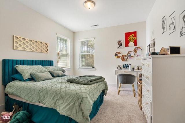 220 Green Haven Blvd, Youngsville, NC 27596 - bedroom featuring light colored carpet and visible vents