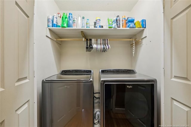 laundry room featuring independent washer and dryer