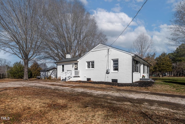 view of side of home