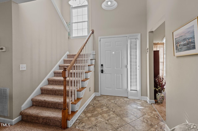 view of entrance foyer