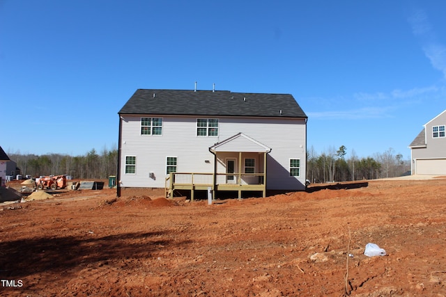 view of back of house