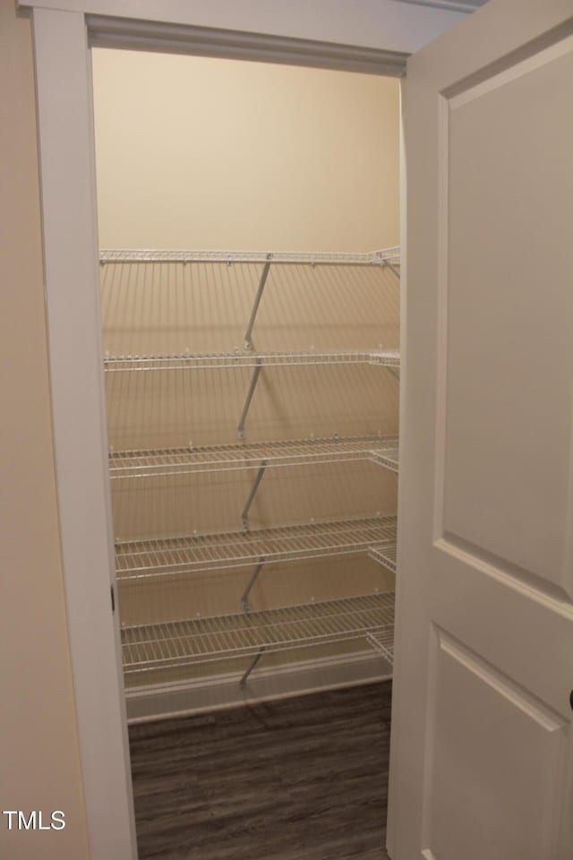 view of pantry