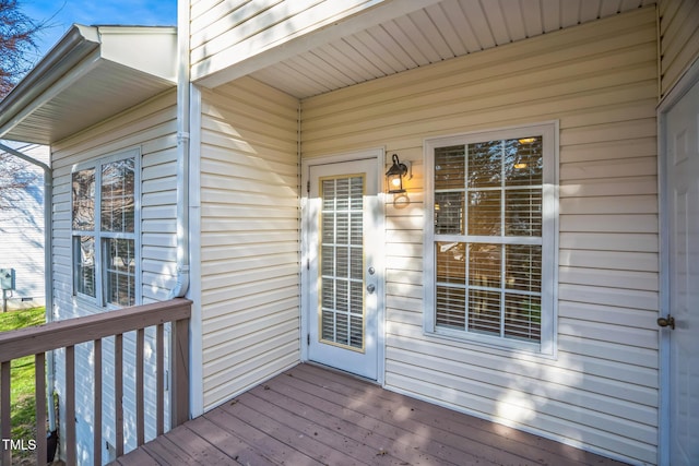 view of deck
