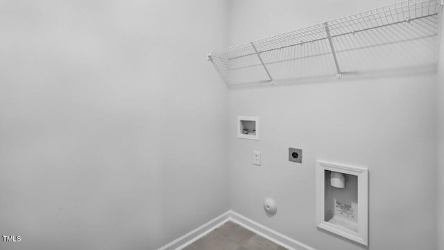 989 Ocean Ct, Carthage, NC 28327 - laundry room featuring hookup for an electric dryer, hookup for a washing machine, and hookup for a gas dryer