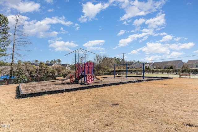 view of community play area