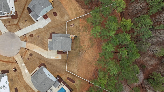 40 Long Needle Ct, Youngsville, NC 27596 - birds eye view of property