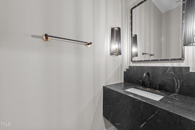 2305 Turners Aly, Raleigh, NC 27607 - bathroom with tasteful backsplash and vanity