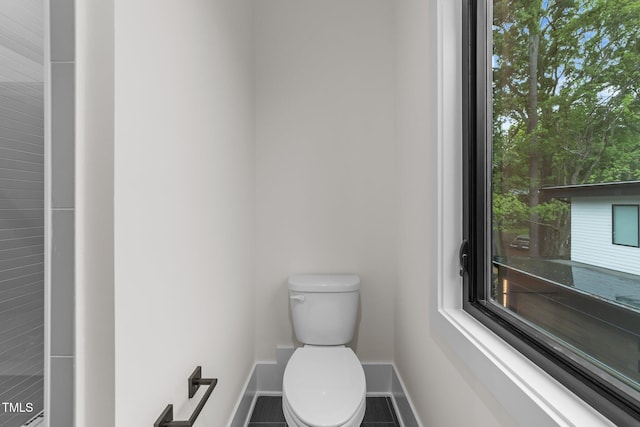 2305 Turners Aly, Raleigh, NC 27607 - bathroom with toilet and baseboards