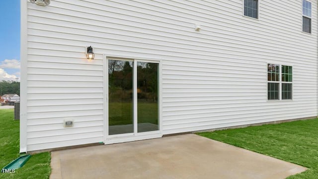 139 Ethel Ln, Angier, NC 27501 - view of home's exterior with a patio area