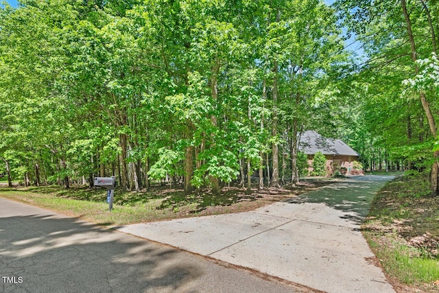 exterior space with driveway