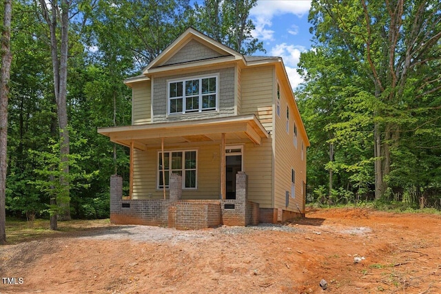105 Sherwood Ln, Hillsborough, NC 27278 - craftsman house with a porch and crawl space