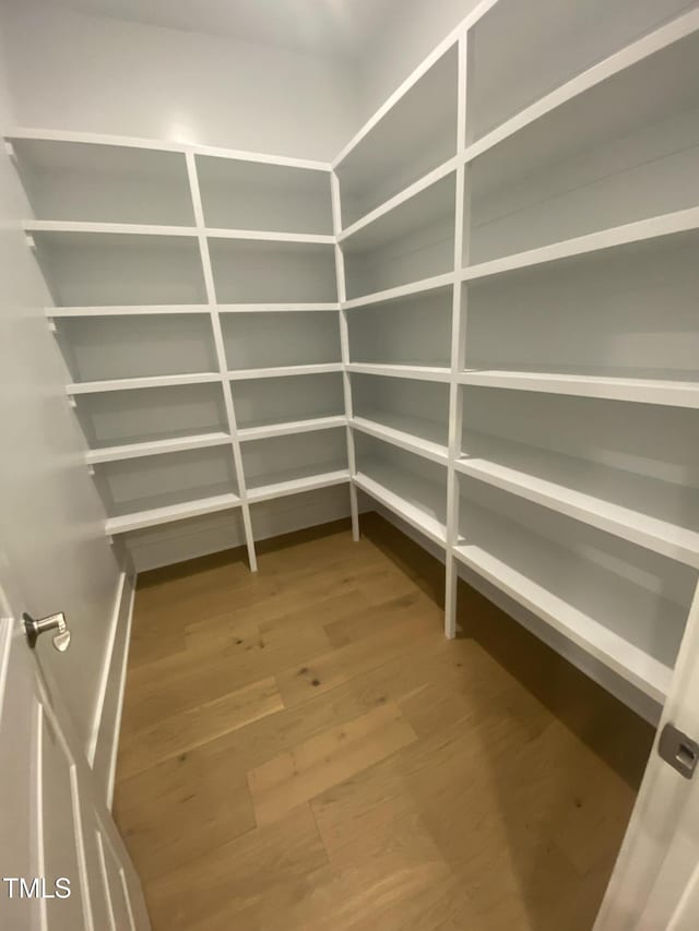 view of storage room
