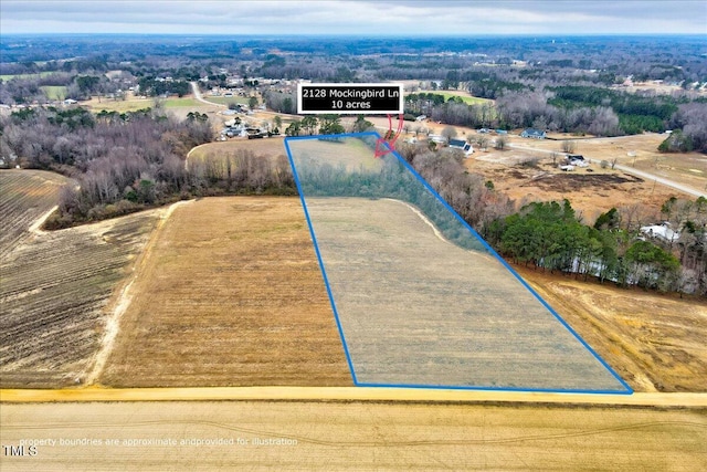 2128 Mockingbird Ln, Willow Springs NC, 27592 land for sale