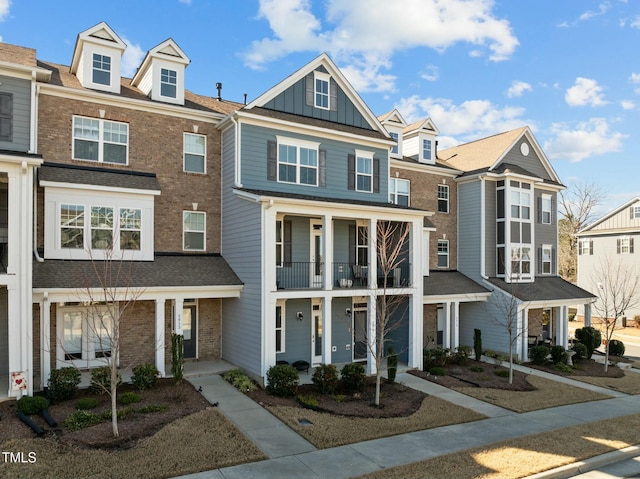 view of townhome / multi-family property