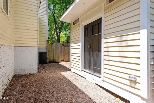 216 N Bloodworth St, Raleigh, NC 27601 - property entrance with a gate
