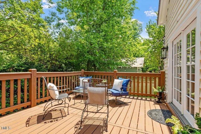 216 N Bloodworth St, Raleigh, NC 27601 - deck featuring outdoor dining space