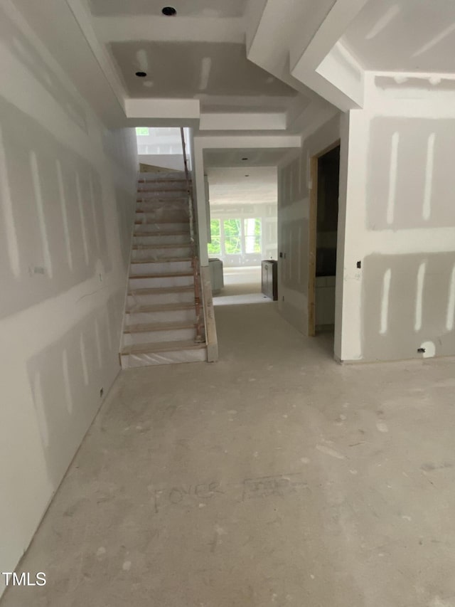 interior space with stairway