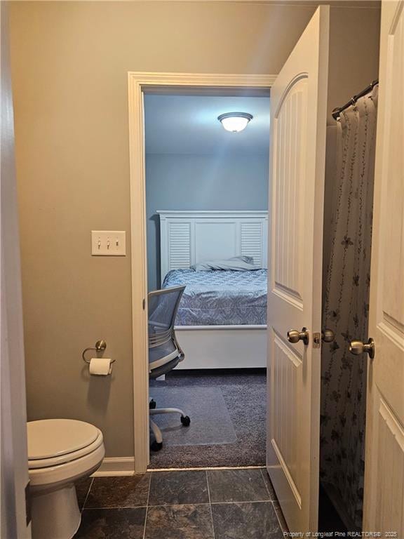 bathroom with toilet