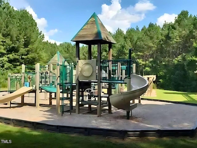 view of communal playground