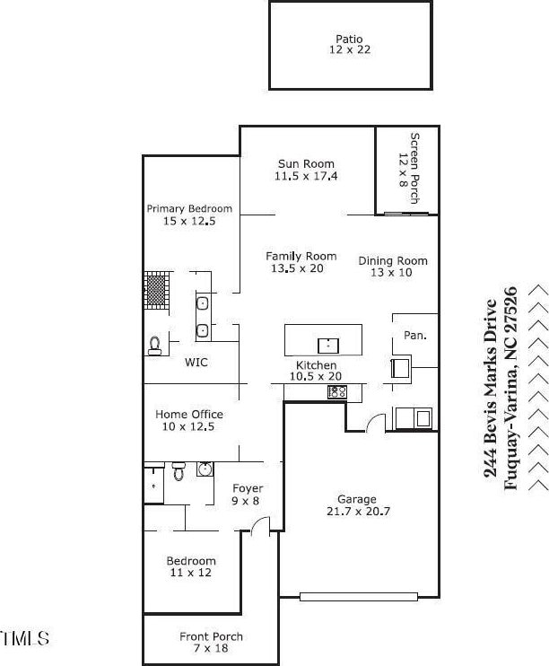 view of layout