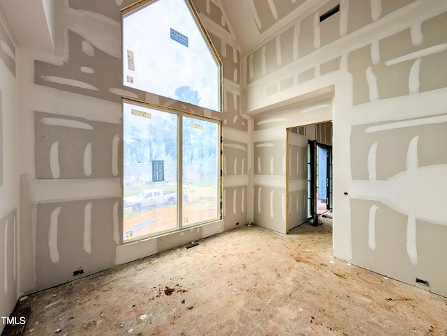 405 Latimer Rd, Raleigh, NC 27609 - unfurnished room with a towering ceiling