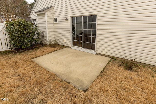 view of patio