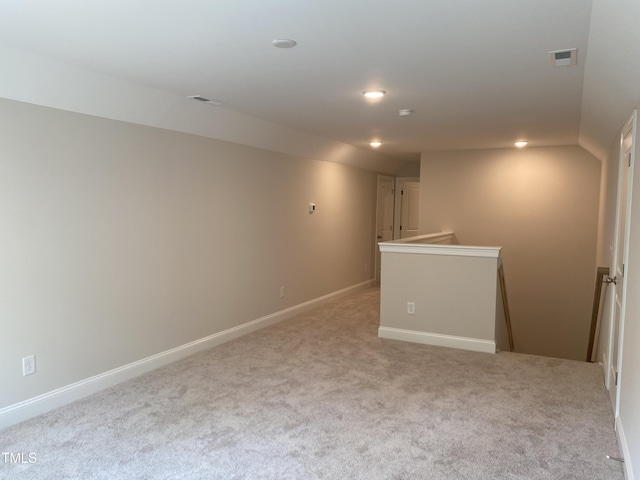 5036 Trotter Dr, Raleigh, NC 27603 - spare room featuring carpet flooring and recessed lighting