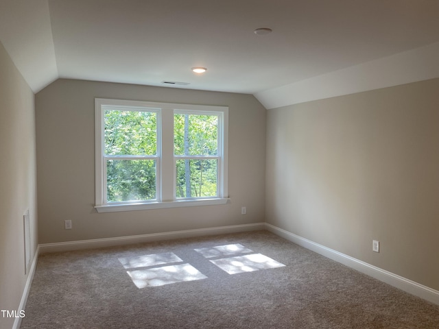 5036 Trotter Dr, Raleigh, NC 27603 - bonus room featuring lofted ceiling and carpet floors