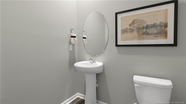 184 Hartfield Ave, Raeford, NC 28376 - bathroom with toilet