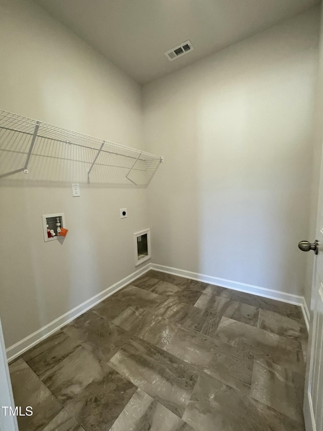 316 Olivia Crossing Ct Unit 11, Four Oaks, NC 27524 - laundry room featuring washer hookup, electric dryer hookup, and baseboards