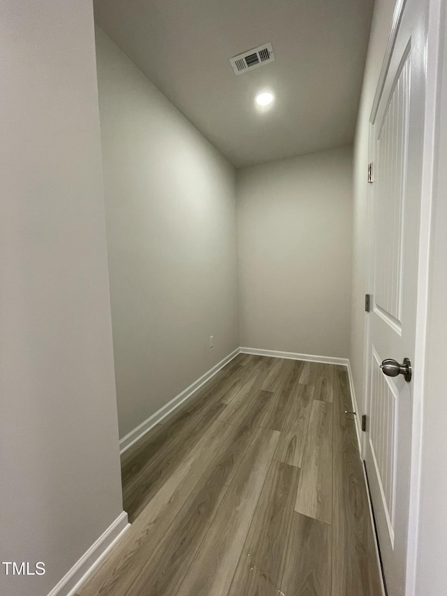316 Olivia Crossing Ct Unit 11, Four Oaks, NC 27524 - empty room featuring wood finished floors, baseboards, and recessed lighting